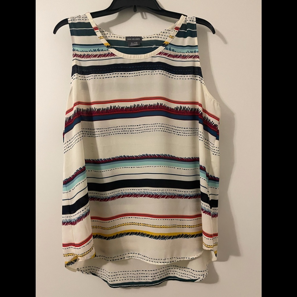 Women’s striped top size XLarge like new